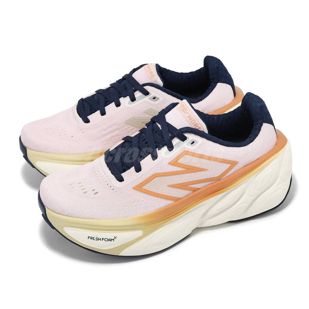 NEW NEW BALANCE women's fresh foam x more v5 shoe in pink/brown